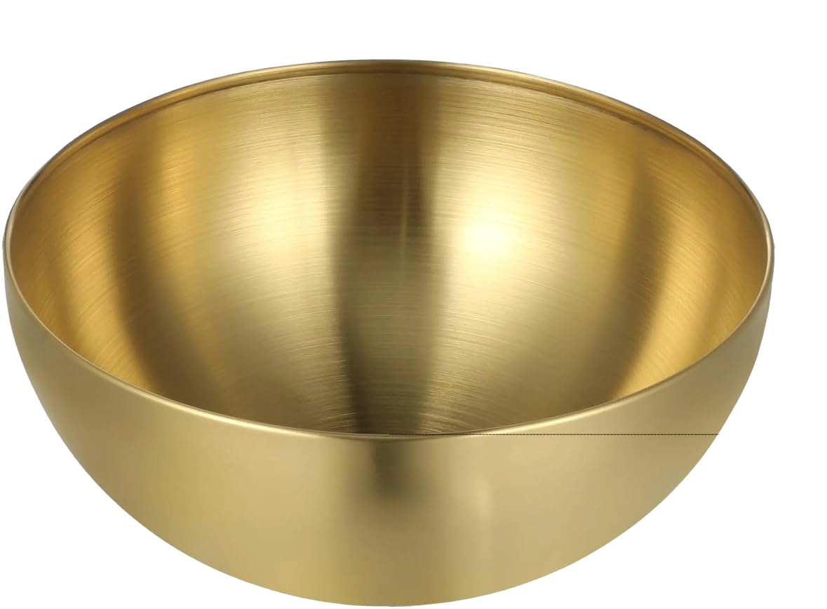 عجان استانلس ذهبي 20 سم