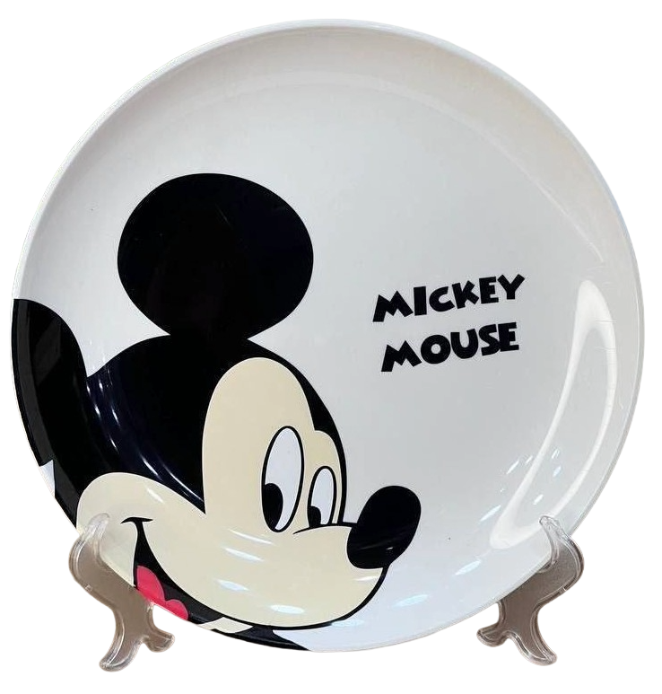طبق ميكي مدور