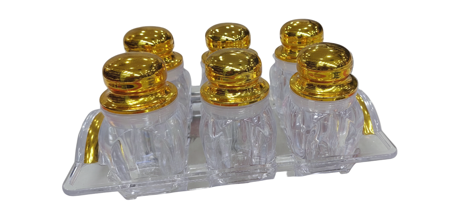 طقم توابل اكريليك